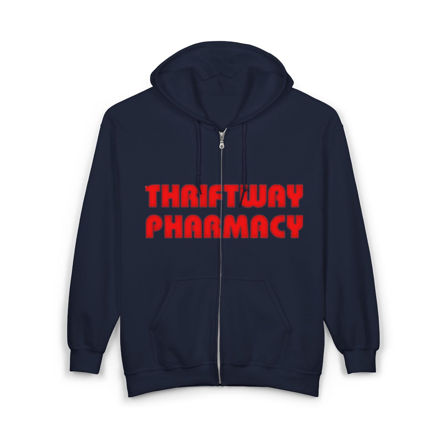 Thriftway Pharmacy Hoodie, Unisex Zip Up Sweatshirt, Casual Outerwear, Gift for Pharmacy Lovers, Comfortable Everyday Wear, Unique [...]