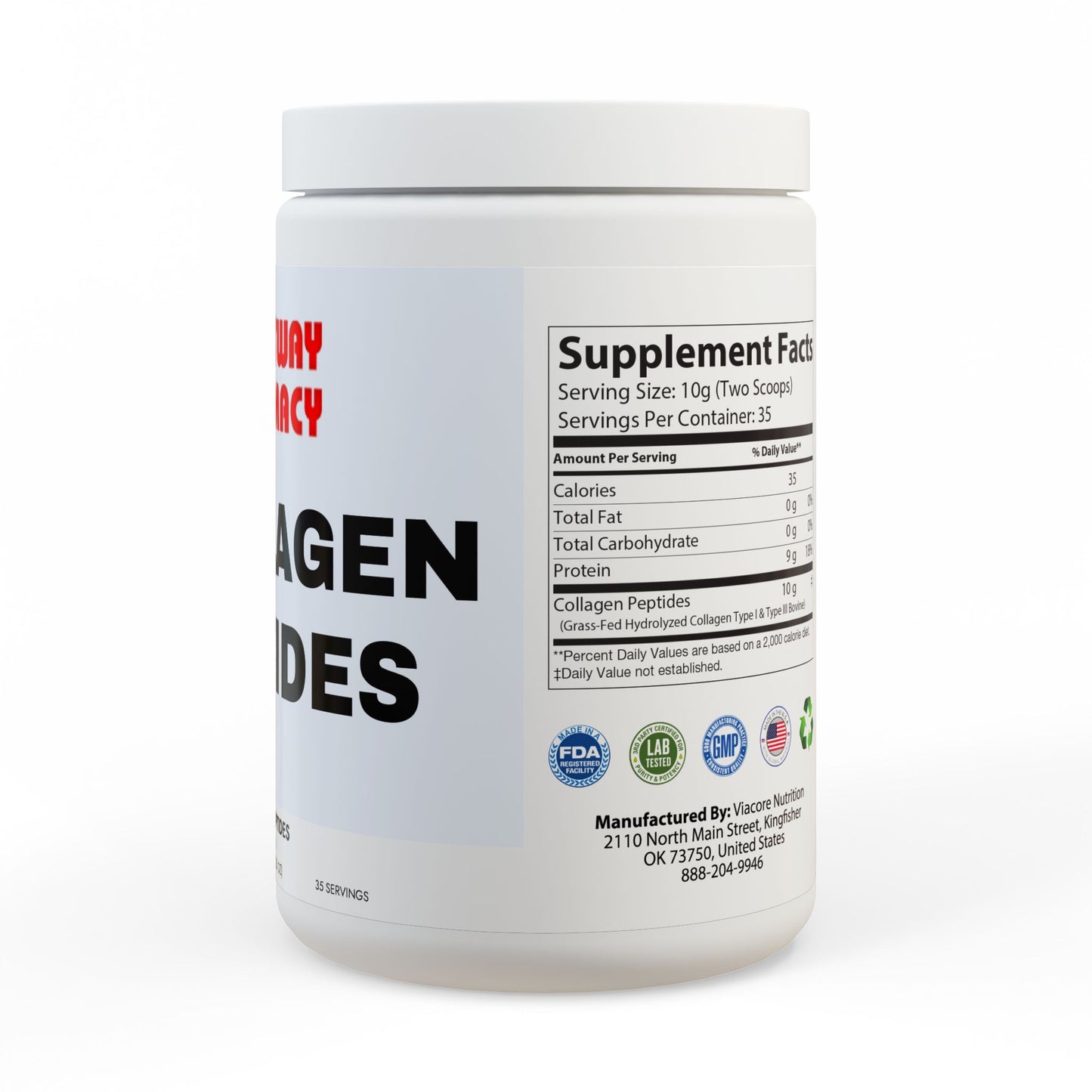 Copy of Collagen Peptides Type I & III Supplement (350g, 12.3oz)