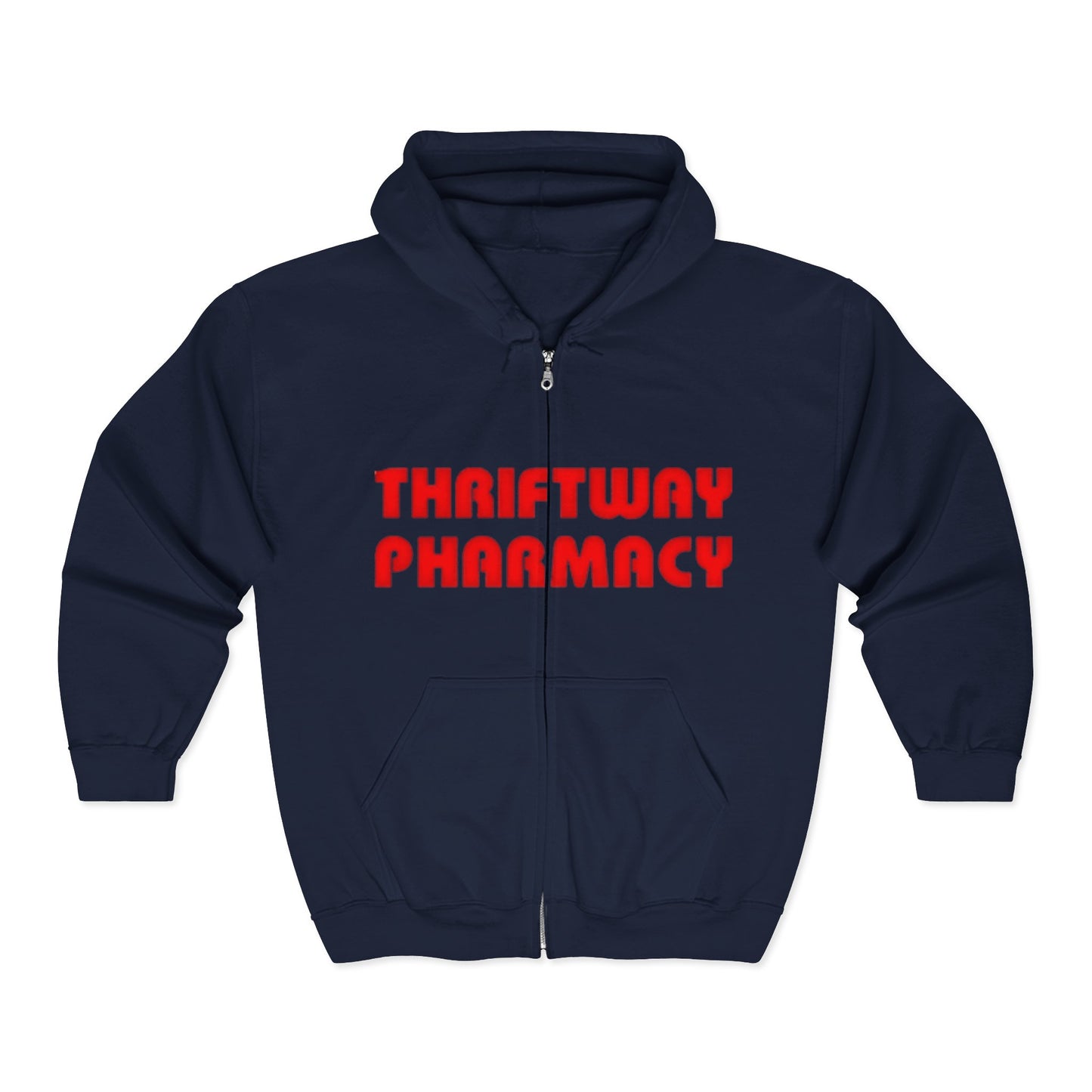 Thriftway Pharmacy Hoodie, Unisex Zip Up Sweatshirt, Casual Outerwear, Gift for Pharmacy Lovers, Comfortable Everyday Wear, Unique [...]